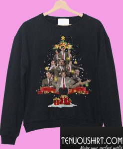 Mr Bean Christmas tree Sweatshirt