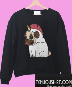 Perro Pugnicornio Pug Unicorn Sweatshirt