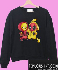 Pikapool Pikachu Deadpool Sweatshirt