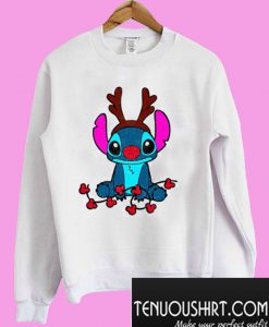 Reindeer Stitch Merry Christmas Sweatshirt