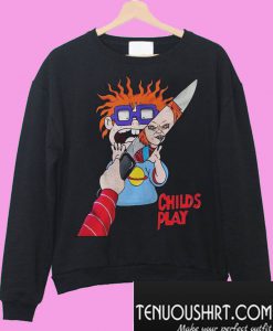 Rugrats scary Chucky Doll Sweatshirt