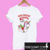 Santa Claus Riding Unicorn T-Shirt