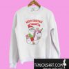 Santa Claus Riding Unicorn Sweatshirt