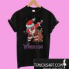 Santa Minnesota Vikings Dabbing Christmas ugly T-Shirt