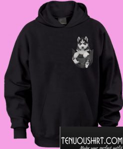 Husky Tiny Pocket Hoodie