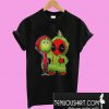 The Grinch and Deadpool Baby Christmas T-Shirt