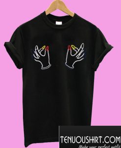 Twin Hand Boobs T-Shirt