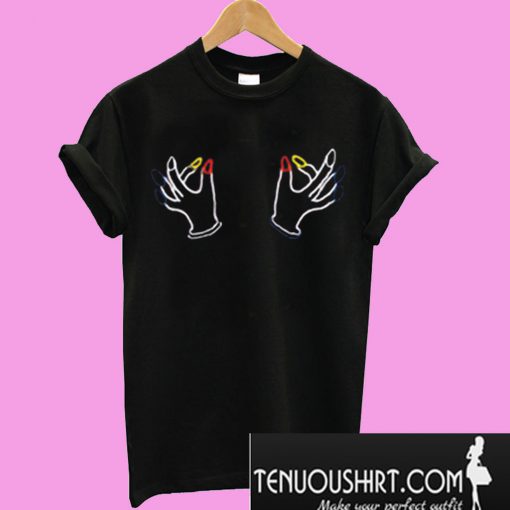 Twin Hand Boobs T-Shirt