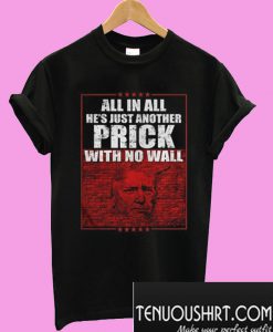 All In All He's Just Another Prick With No Wall T-Shirt