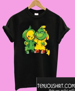 Baby Pikachu and Grinch T-Shirt