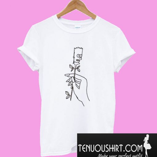 Bart Rose Hand T-Shirt