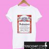 Budweiser Distressed Label T-Shirt