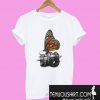 Butterfly And Camera T-Shirt