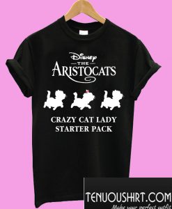 Disney the Aristocats crazy cat lady starter pack T-Shirt