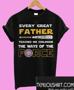 Great father teaches his children the ways of the force T-Shirt