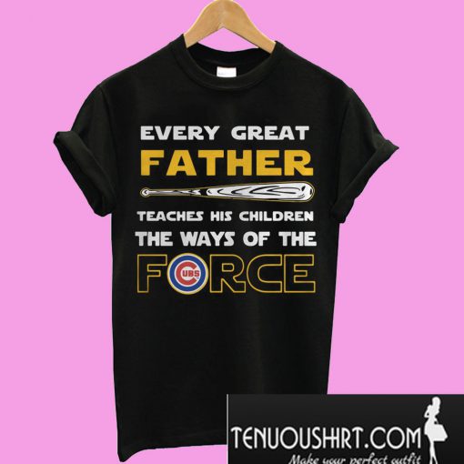 Great father teaches his children the ways of the force T-Shirt