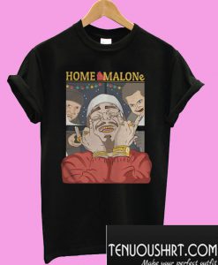 Home Alone and Post Malone Mashup Christmas T-Shirt