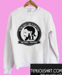 In the past like a ponytail national treasure Sweatshirt