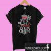 Let It Snow snowman T-Shirt