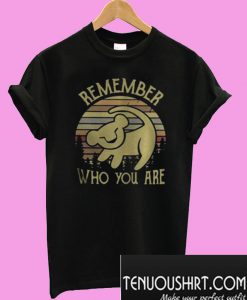 Lion King remember who you are T-Shirt