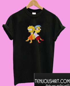 Lisa Simpson and Milhouse Cute T-Shirt