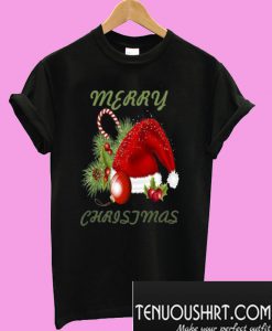 Merry Christmas Hat Men T-Shirt