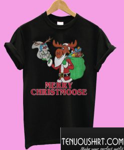 Merry Christmoose Bullwinkle T-Shirt