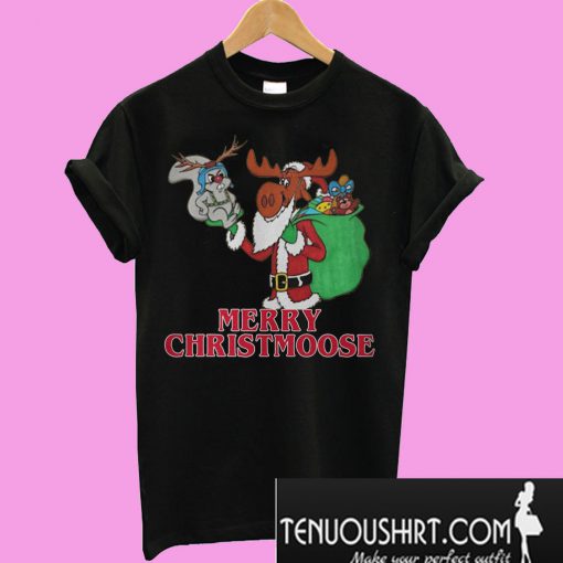 Merry Christmoose Bullwinkle T-Shirt