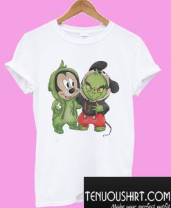 Mickey Mouse and Grinch are best friends T-Shirt