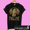 Retro Dwight Schrute False T-Shirt