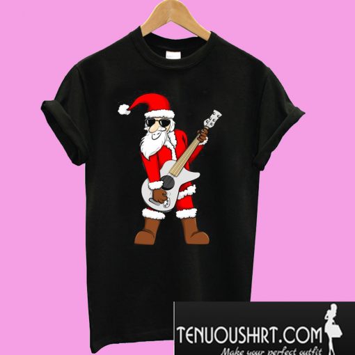 Rock star Santa Claus father T-Shirt