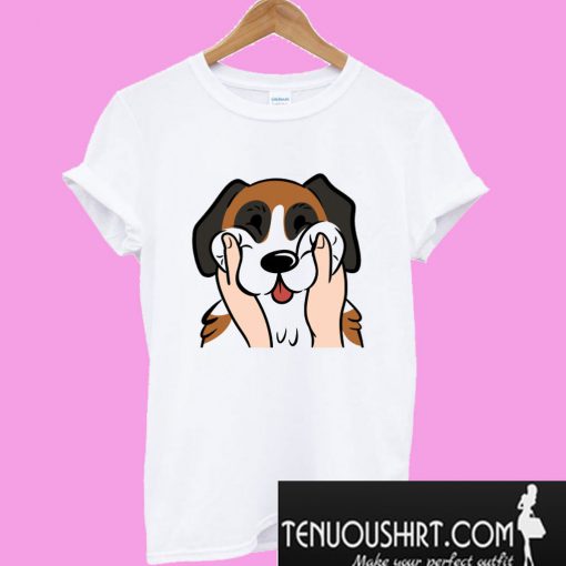 Saint Bernard Chubby Cheeks T-Shirt