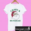 Santa I have a big package Christmas T-Shirt