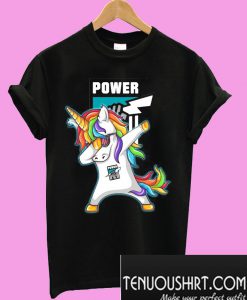 Santa unicorn port adelaide power dabbing T-Shirt