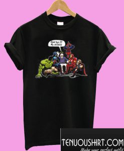 Stan Lee and that’s how you were born Superheroes T-Shirt