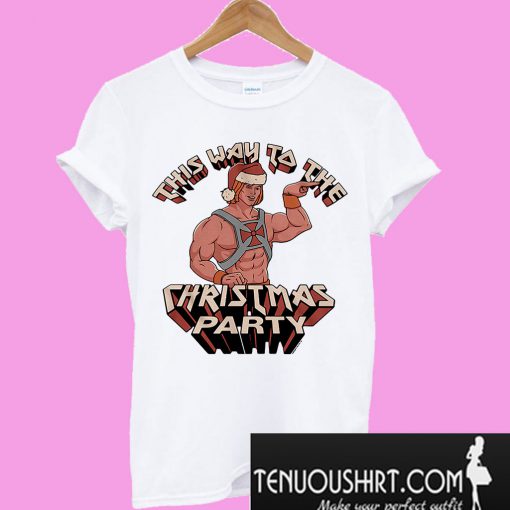 This way to the Christmas party T-Shirt