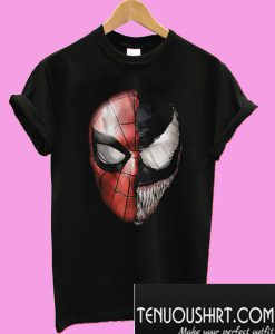 Venom Spidey Faces Spiderman Avengers T-Shirt