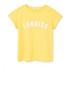 Yellow sunrise T-shirt