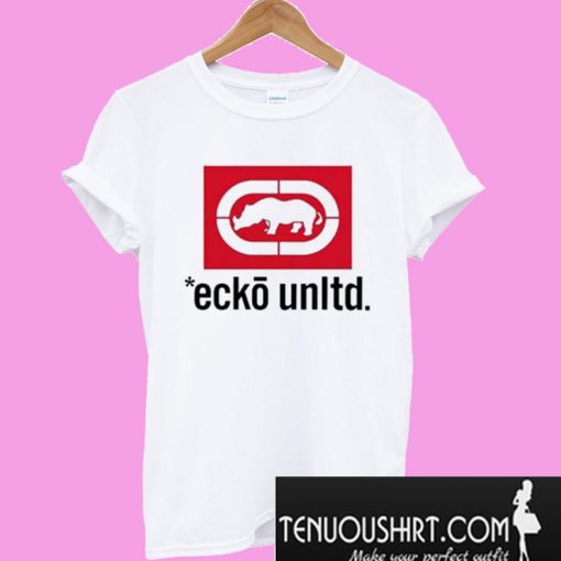 AICH Men’s Ecko Unlimited White T-Shirt