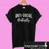 Anti-Social Butterfly Black T-Shirt