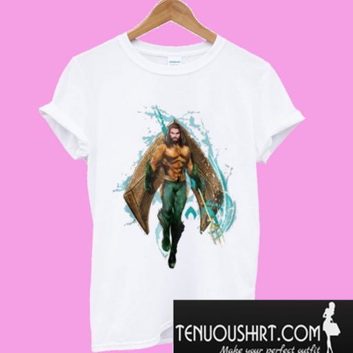 Aquaman – Prince Orin With Aquaman Logo T-Shirt