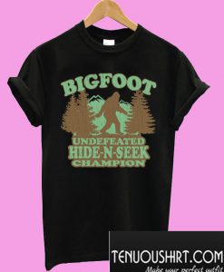 Bigfoot Hide-N-Seek Champion T-Shirt