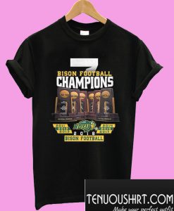 Bison football champions NDSU 2018 T-Shirt