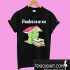 Bookasaurus Funny T-Rex Reading Dinosaur Book Pun T-Shirt