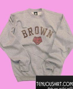 Brown Team Vintage Sweatshirt