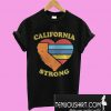California Strong heart map T-Shirt