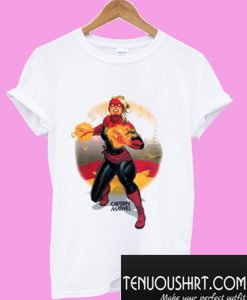 Captain Marvel And The Avengers T-Shirt