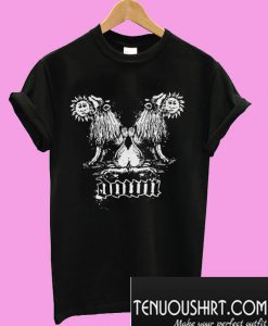 Down Double Lion Black T-Shirt