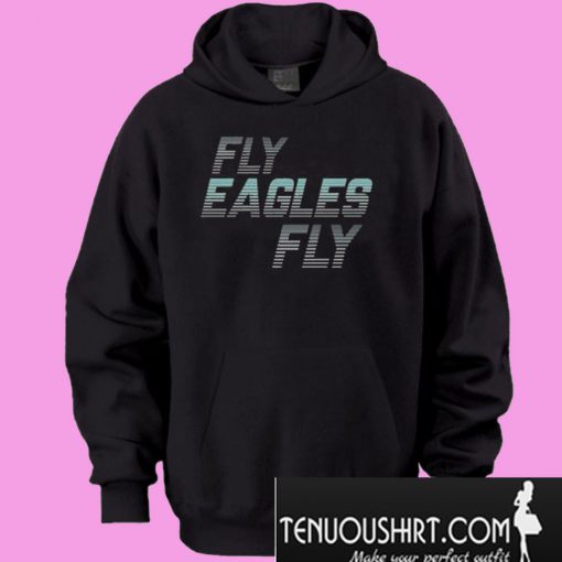 Fly Eagles Fly Fan Logo Tie Dye Hoodie