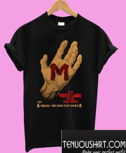 Fritz Lang’s M Peter Lorre Hand silk screened T-Shirt